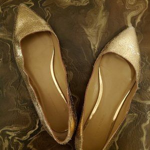 GORGEOUS ✨ Rose Gold Banana Republic flats